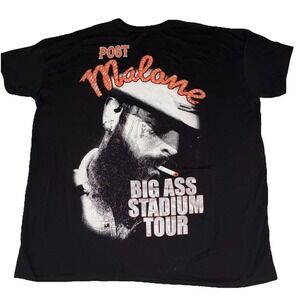Post Malone T Shirt Dress One Size Big Ass Stadium Tour‎ Oversized NEW *spots